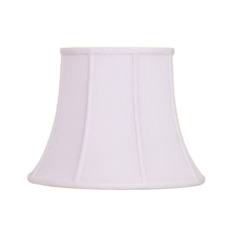 Modified Bell Cotton Lamp Shade - White - Lux Lamp Shades