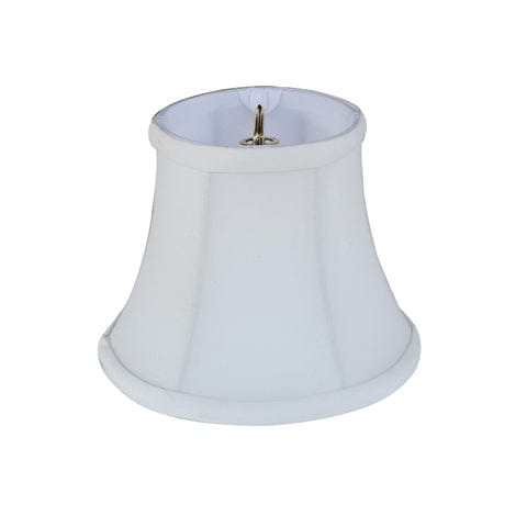 Modified Bell Handkerchief Cotton Linen Lamp Shade - Off White - Lux Lamp Shades