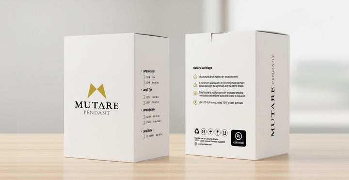 Mutare Pendant - Lux Lamp Shades