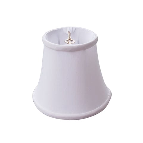 No Hug Bell Anna Rayon Lamp Shade - White - Lux Lamp Shades