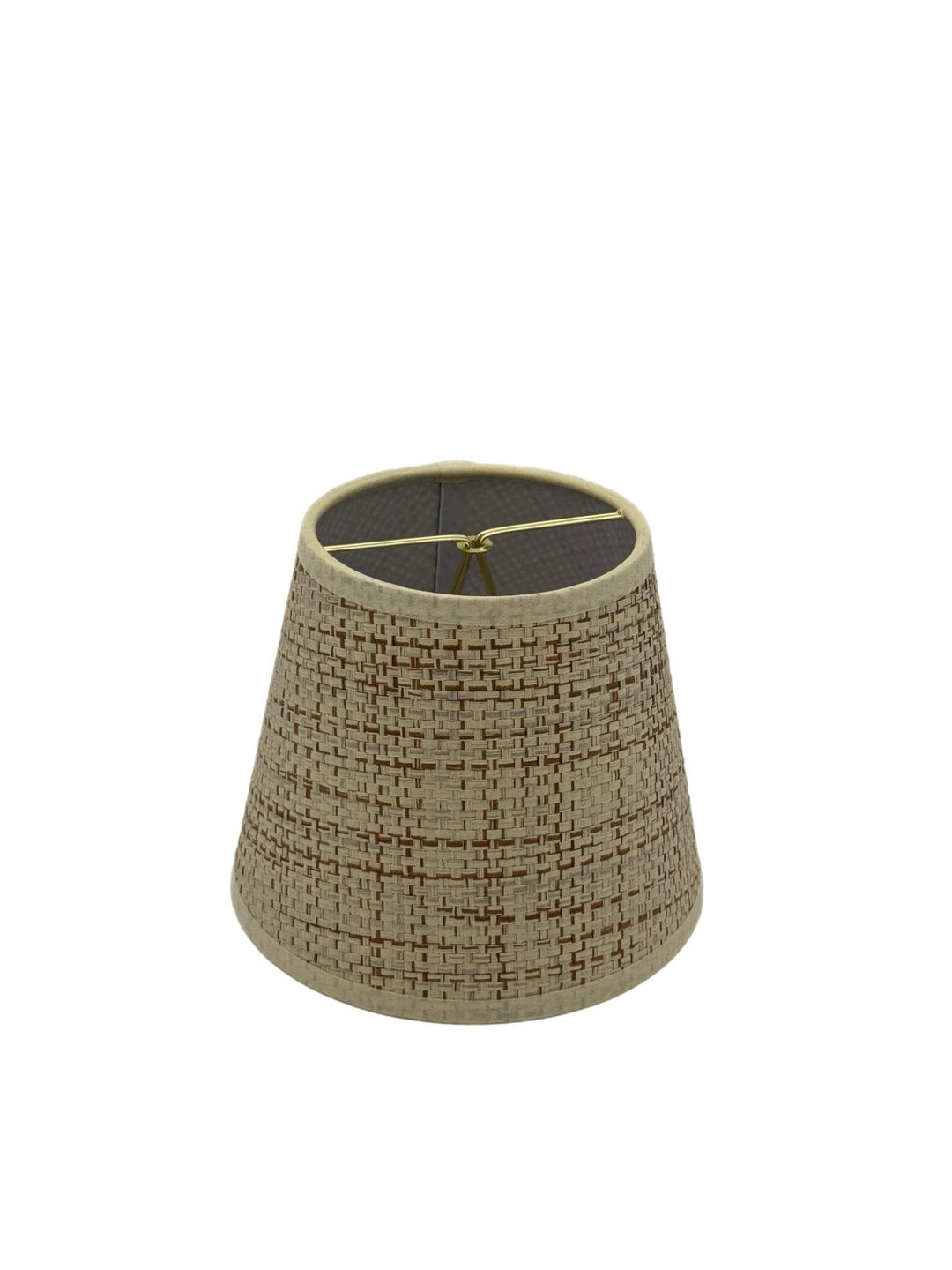 Raffia Hardback Chandelier Shade - Two Sizes 5” & 6” Base - Lux Lamp Shades