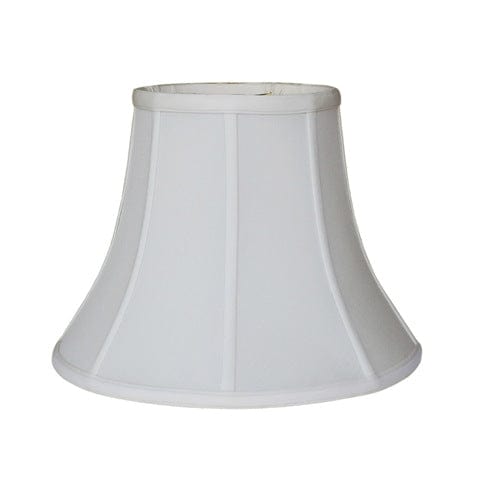 Regular Bell 100% Pongee Silk Lamp Shade - Egg Shell - Lux Lamp Shades