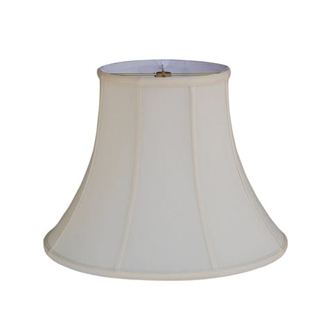 Regular Bell Anna Rayon Lamp Shade - Egg Shell - Lux Lamp Shades