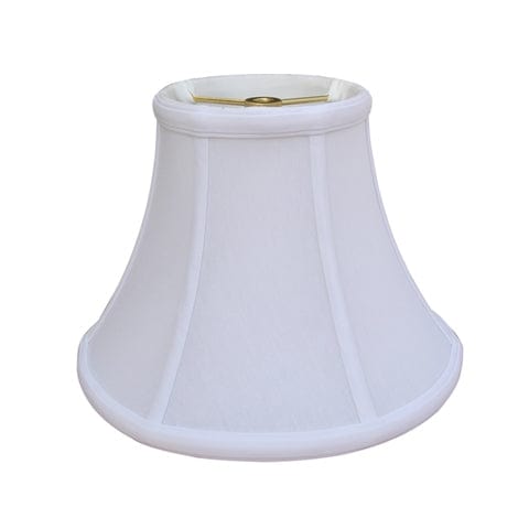 Regular Bell Anna Rayon Lamp Shade - White - Lux Lamp Shades