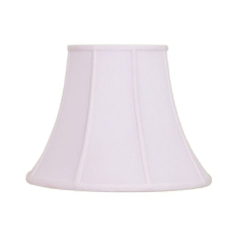 Regular Bell Cotton Lamp Shade - White - Lux Lamp Shades