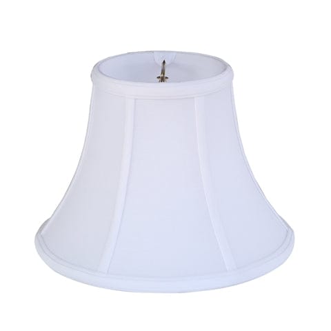 Regular Bell Handkerchief Cotton Linen Lamp Shade - White - Lux Lamp Shades