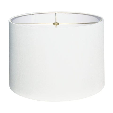 Retro Drum Hard Back Anna Lamp Shade - Bone - Lux Lamp Shades