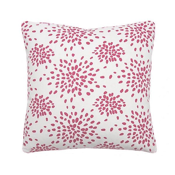 Scalamandré Fireworks Pillow | Cupcake Pink - Lux Lamp Shades
