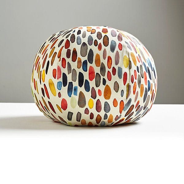 Scalamandré Jamobree Sphere Pillow | Blues - Lux Lamp Shades