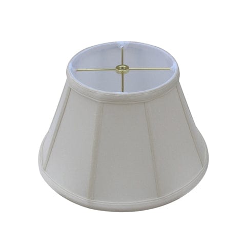 Swing Arm Empire Supreme Satin Lamp Shade - Off White - Lux Lamp Shades