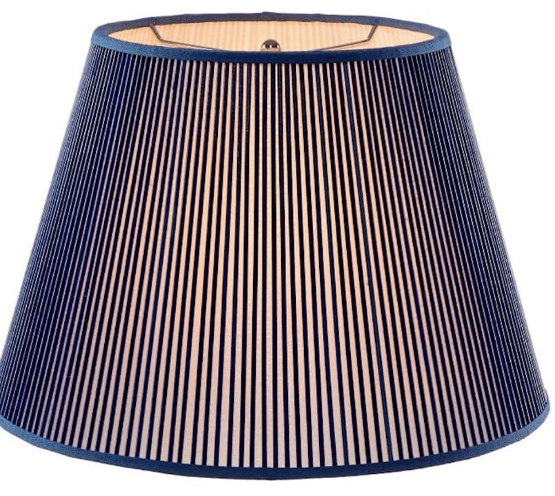 10" SOLID PURPLE STICK LAMP SHADE - (1) in stock and ready to ship - Lux Lamp Shades