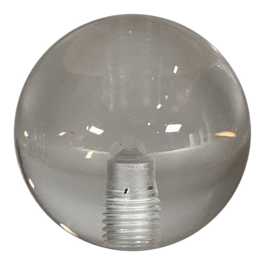 1.5" Lucite Ball Finial - 10 Pack - Lux Lamp Shades