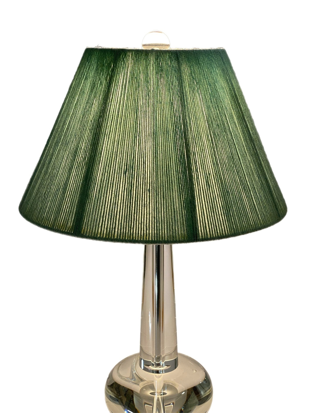 16" Aviary Blue Jute String Empire Lamp shade - Lux Lamp Shades