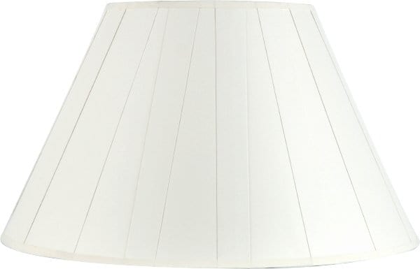 16" Box Pleat Paper Lamp Shade - Lux Lamp Shades