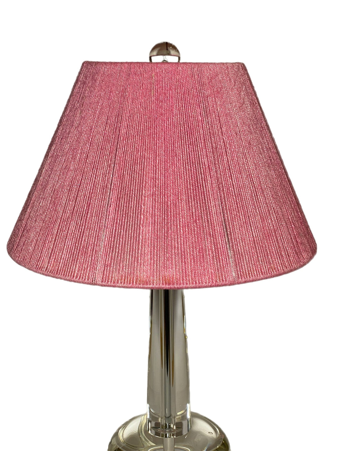 16" Haute Pink Jute String Empire Lamp shade - Lux Lamp Shades