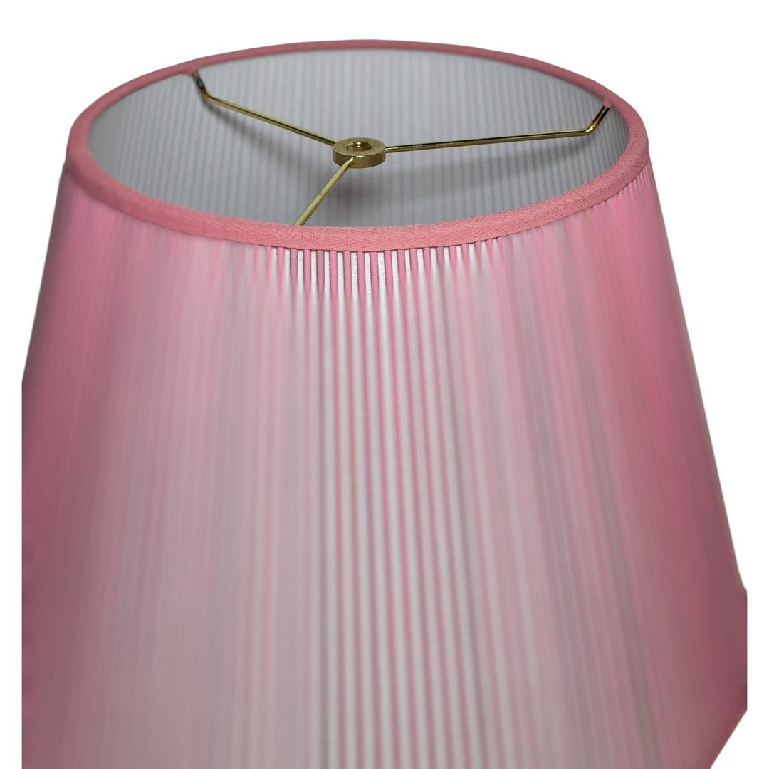 16” Pink British Empire Stick Shade - Lux Lamp Shades