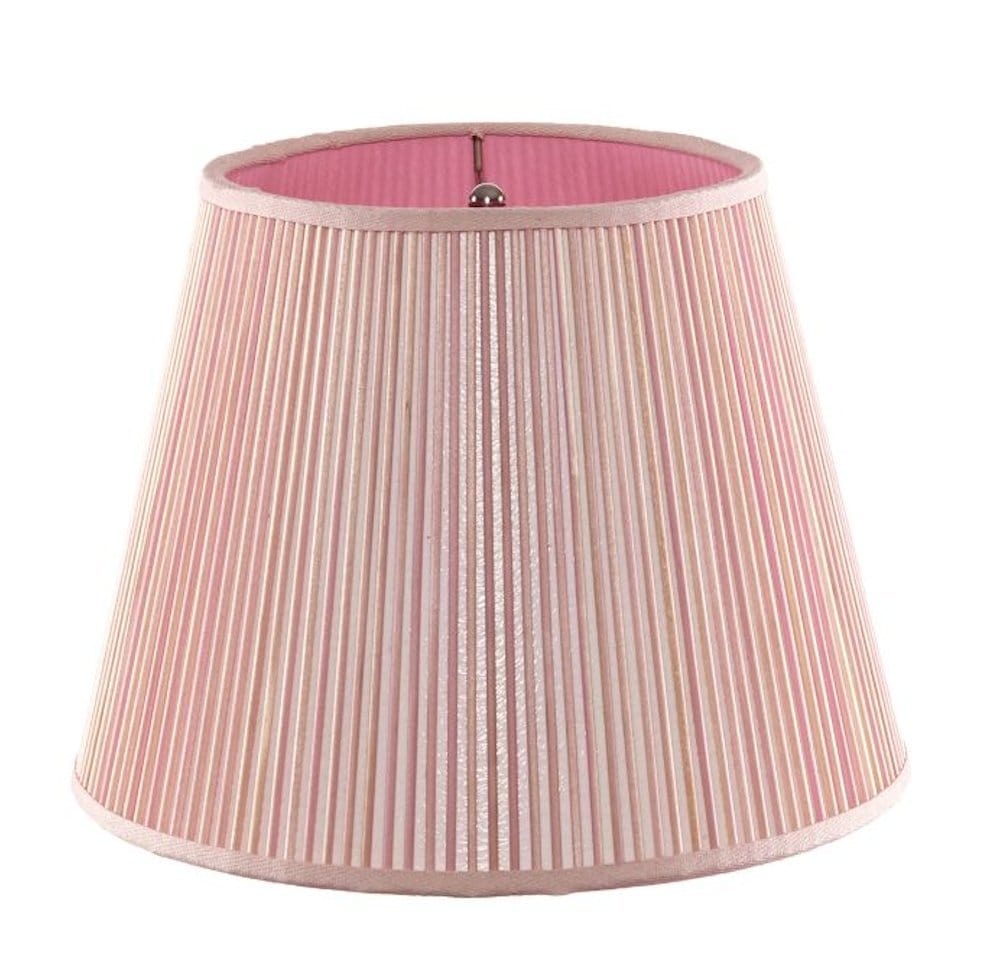 16” Pink British Empire Stick Shade - Lux Lamp Shades