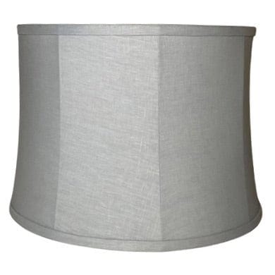 17" Light Blue Softback Shade - Lux Lamp Shades