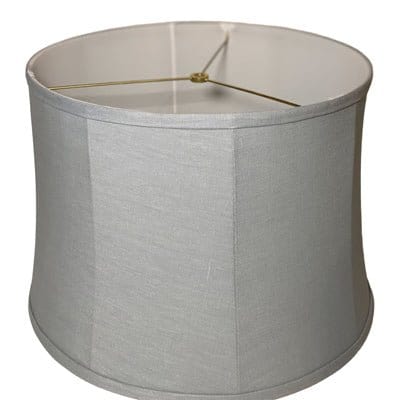 17" Light Blue Softback Shade - Lux Lamp Shades