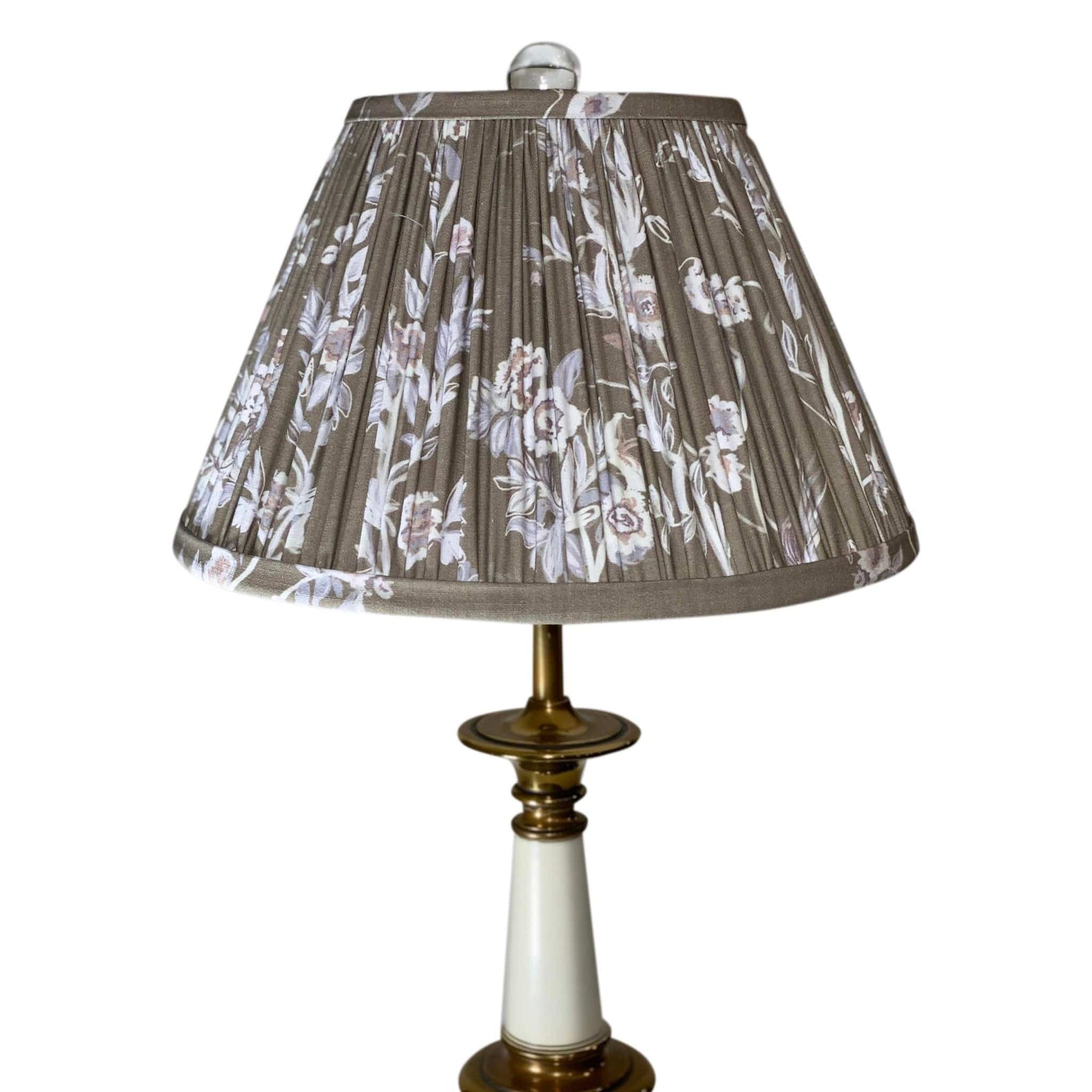 Final Lamp Large Chrome Orb Lamp Finial Optic Crystal Lamp Topper Large Orb ...