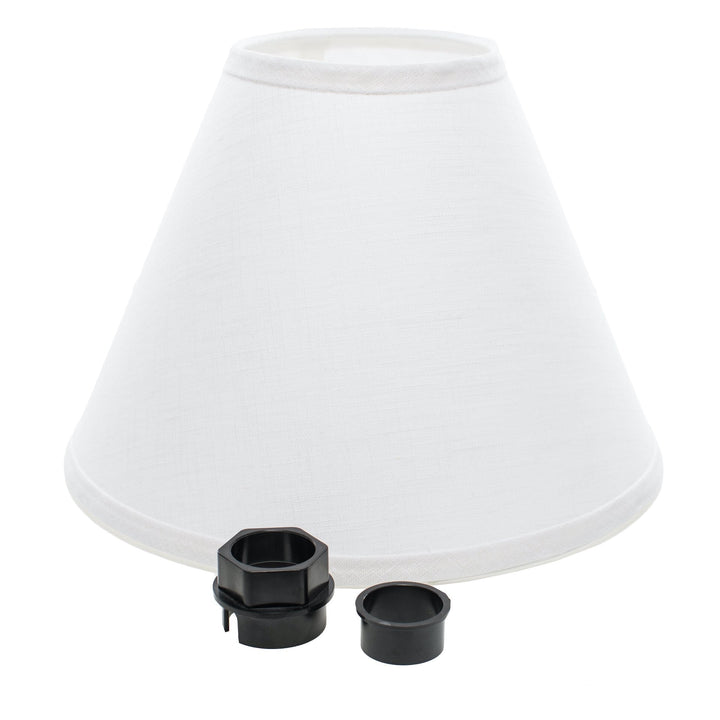 5 X 12 X 9 Shade + Patented Universal Fitting for Euro Lamps Lux Lamp