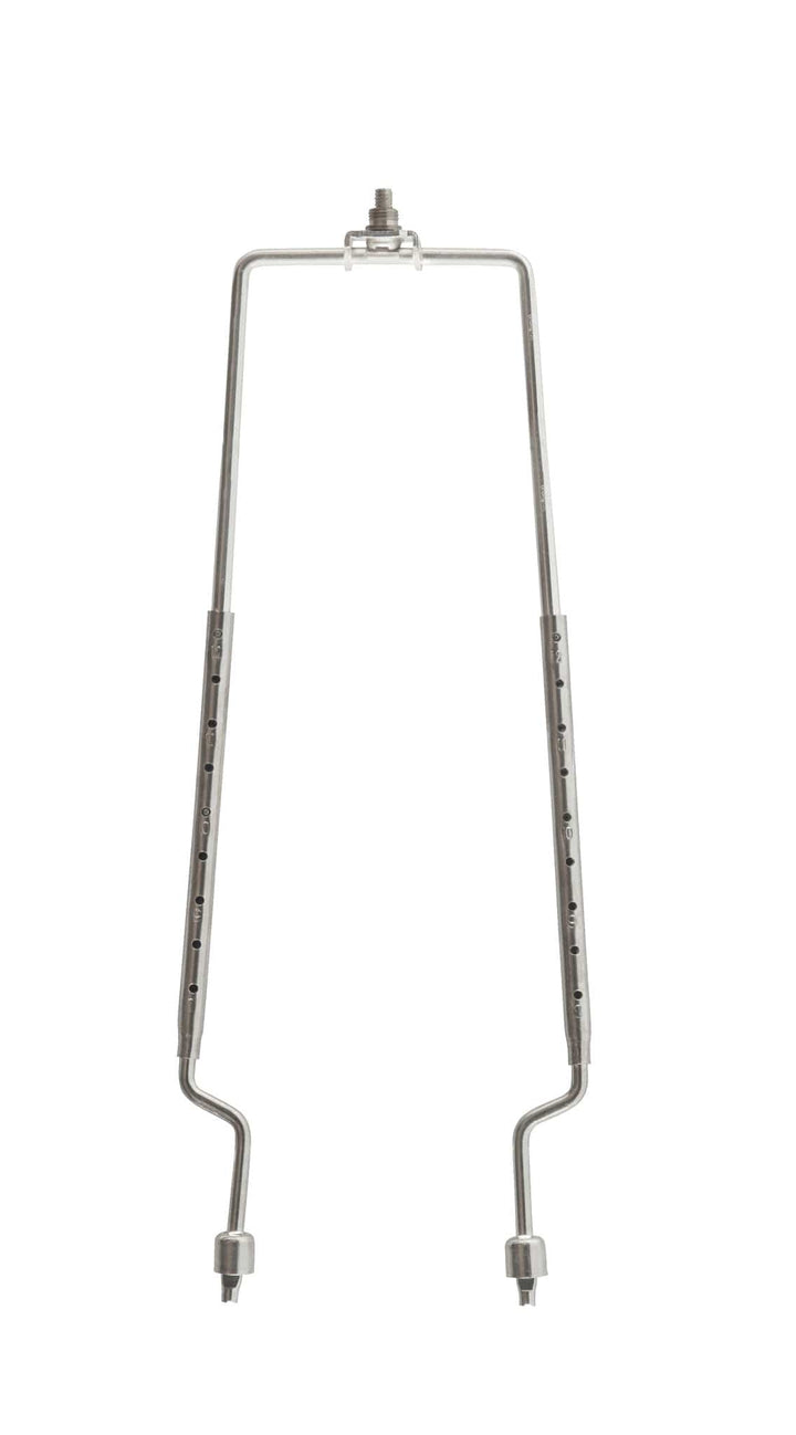 8-12" Chrome Adjustable Harp - Lux Lamp Shades