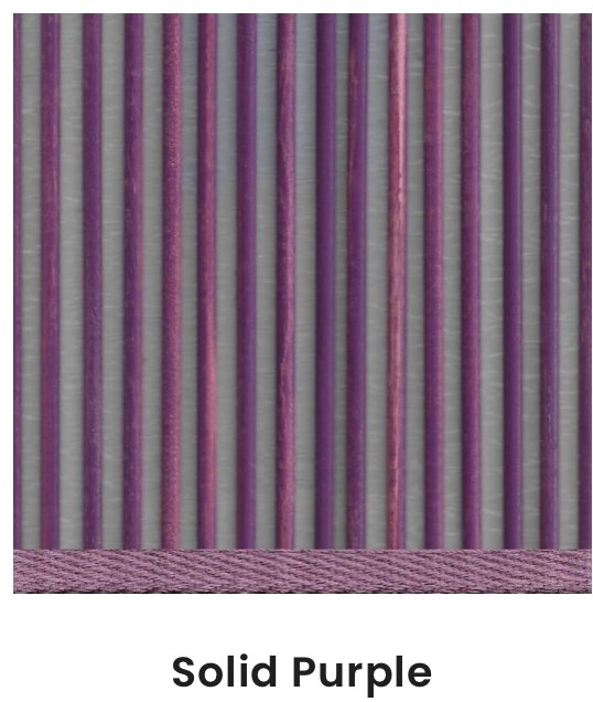 8" Solid Purple Stick Lamp Shade - (1) in stock and ready to ship - Lux Lamp Shades
