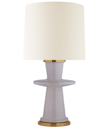 Visual Comfort CS3642LLC-L Christopher Spitzmiller Varney 30 inch 100 watt Lilac Table lamp Portable Light, Medium