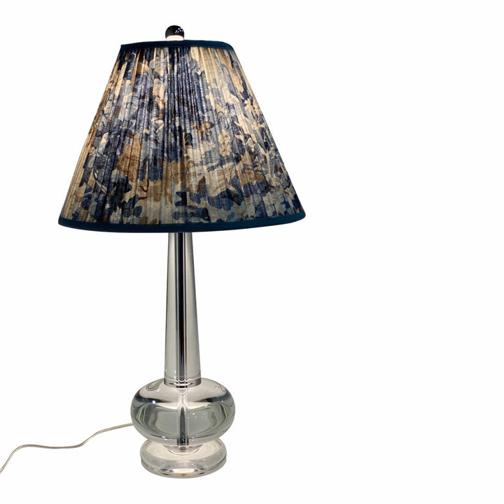Abbey Lamp by WILDWOOD LAMPS with Custom Designer Shade by Lux - Lux Lamp Shades