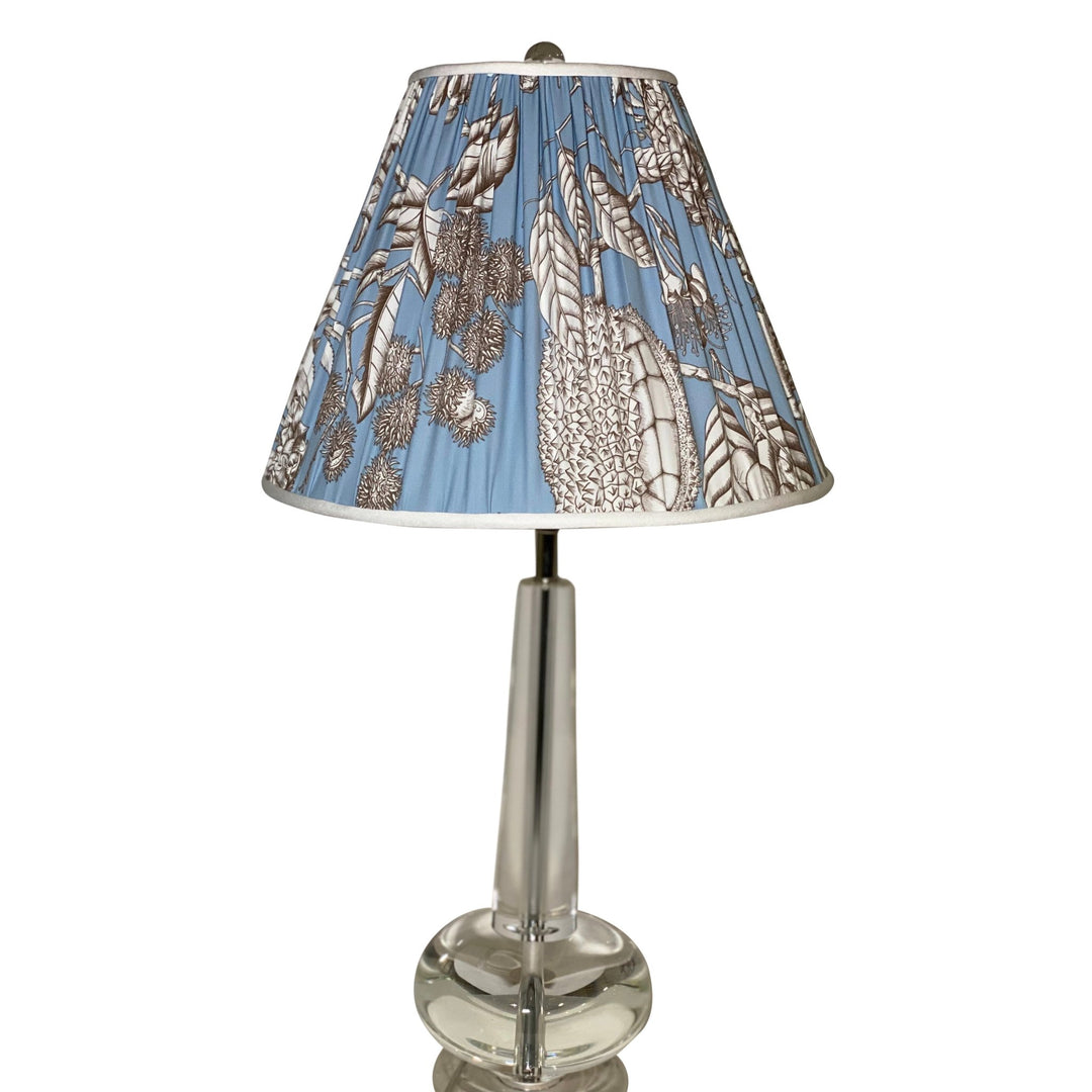Balangan Ciel by Manuel Canovas Gathered Lampshades - Lux Lamp Shades