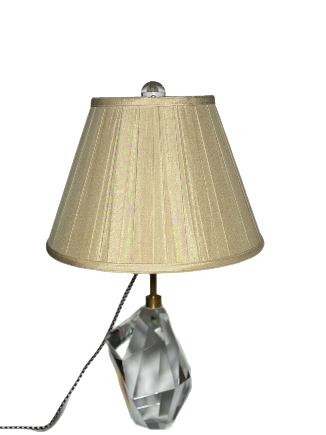 Bisque Silk Box Pleat - Multiple Sizes - Lux Lamp Shades