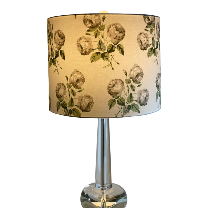 Bowood by Colefax and Fowler 16” Drum Lampshades - Lux Lamp Shades