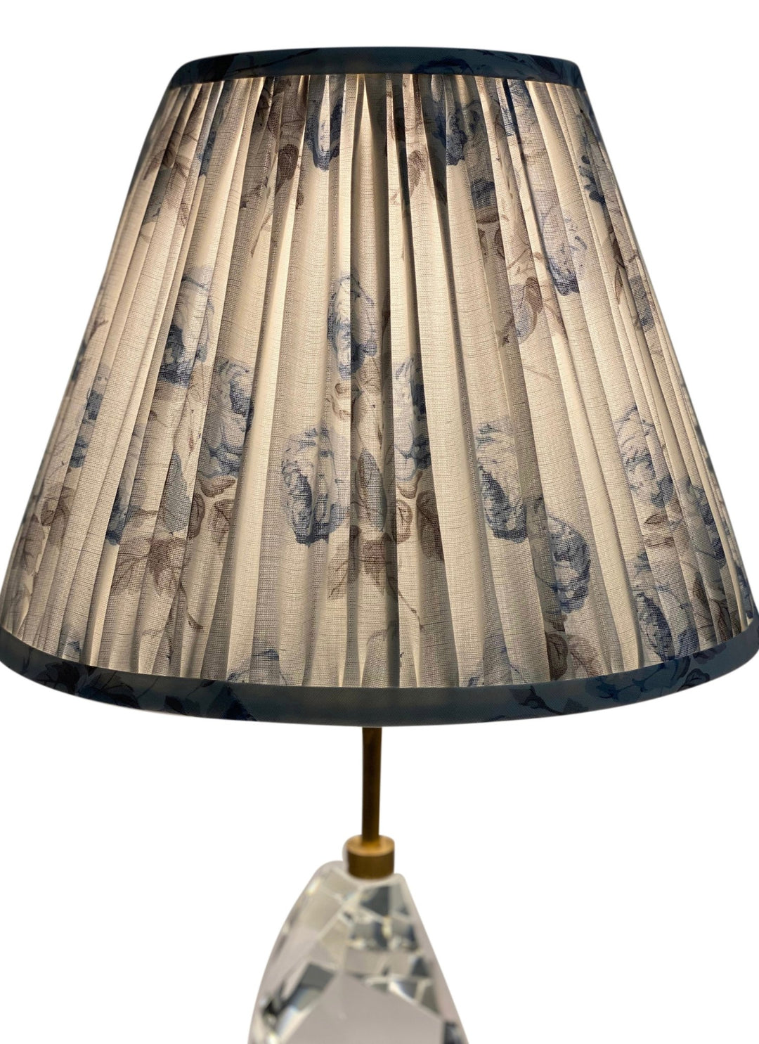 Bowood by Colefax and Fowler Gathered Lampshades - Lux Lamp Shades