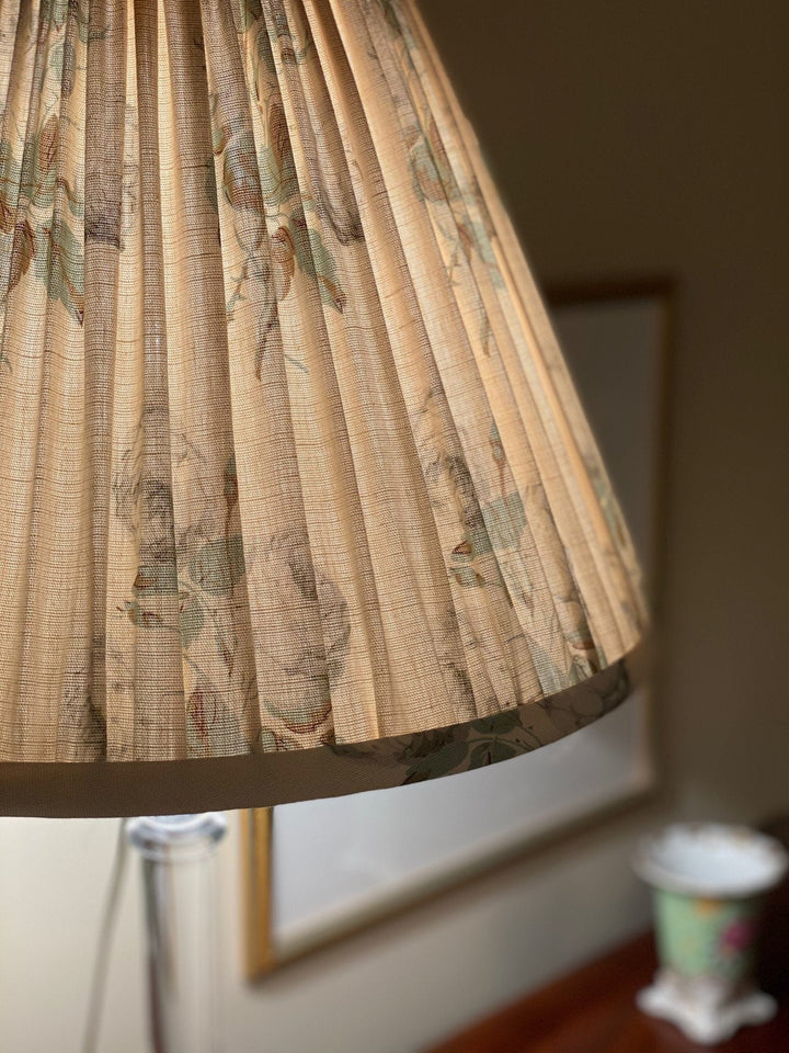 Bowood by Colefax and Fowler Gathered Lampshades - Lux Lamp Shades