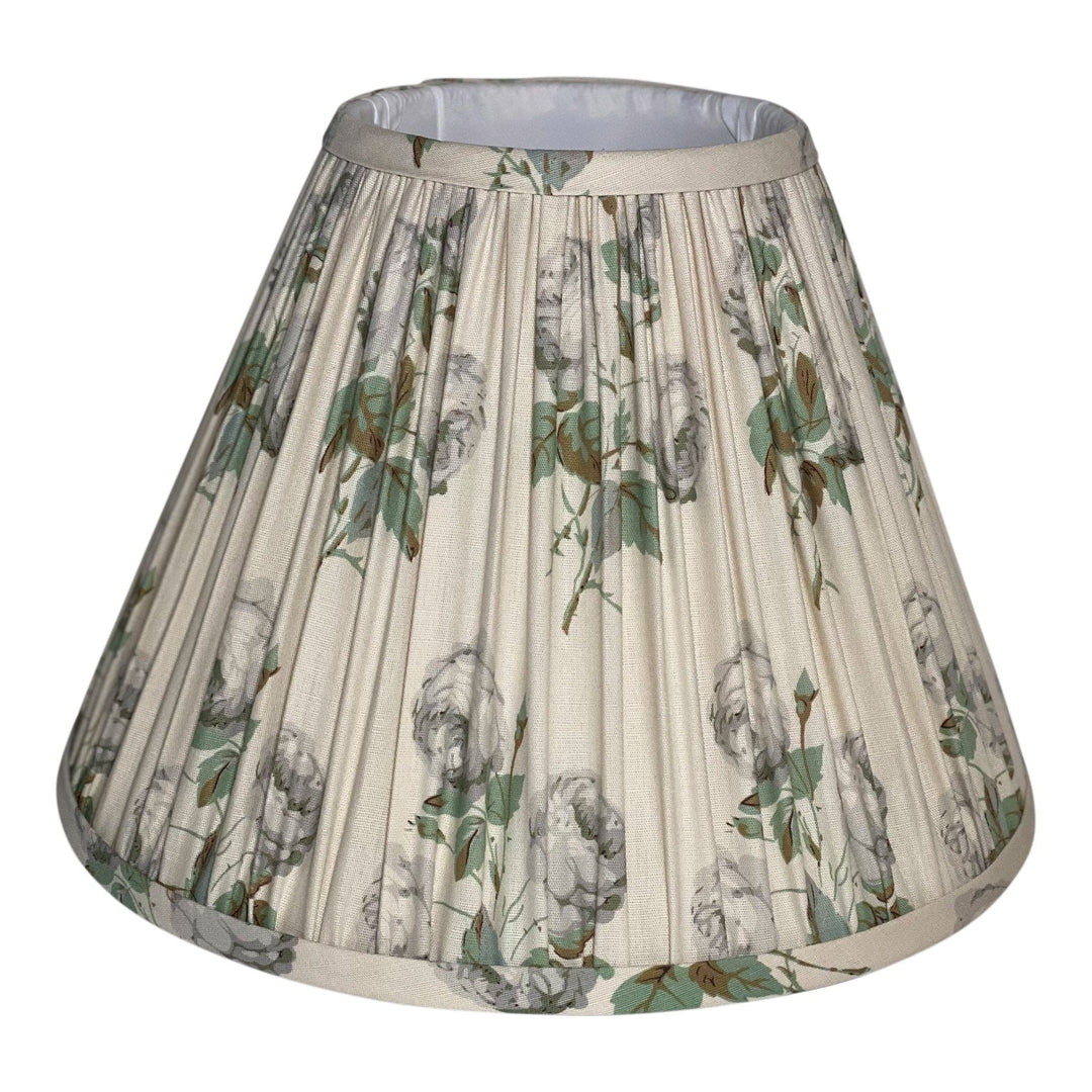 Bowood by Colefax and Fowler Gathered Lampshades - Lux Lamp Shades