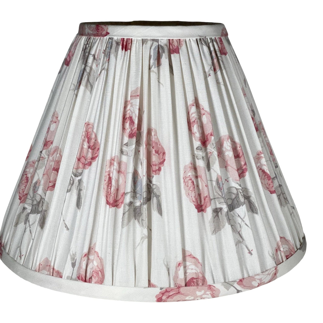 Bowood by Colefax and Fowler Gathered Lampshades - Lux Lamp Shades