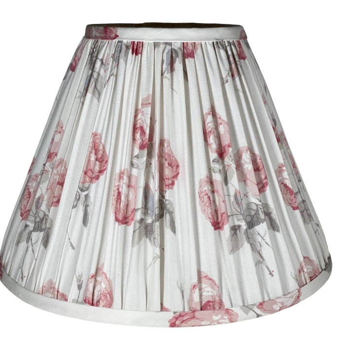 Bowood by Colefax and Fowler Gathered Lampshades - Lux Lamp Shades