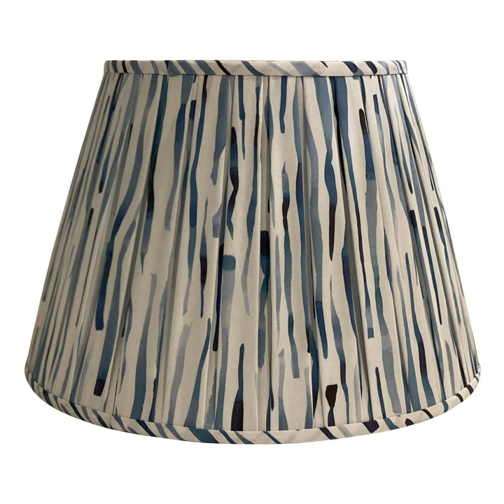 Box Pleat Empire Shade made with ANY Spoonflower Belgian linen - MADE TO ORDER - Ships in 3 weeks! - Lux Lamp Shades