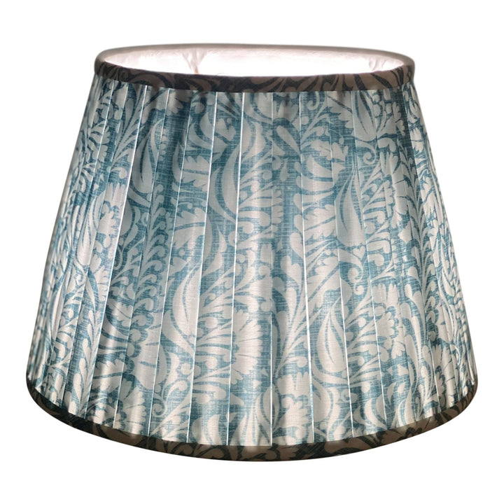 Box Pleat Empire Shade made with ANY Spoonflower Belgian linen - MADE TO ORDER - Ships in 3 weeks! - Lux Lamp Shades