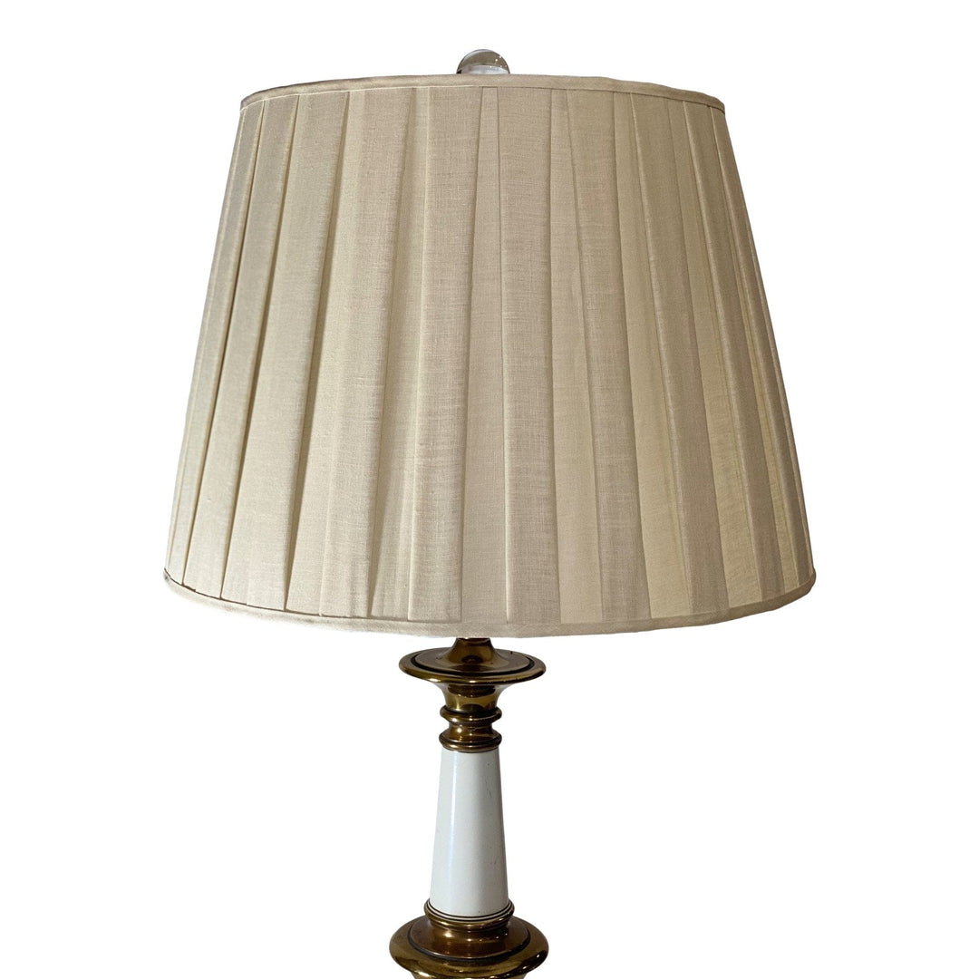 Box Pleat Linen Drum - Lux Lamp Shades