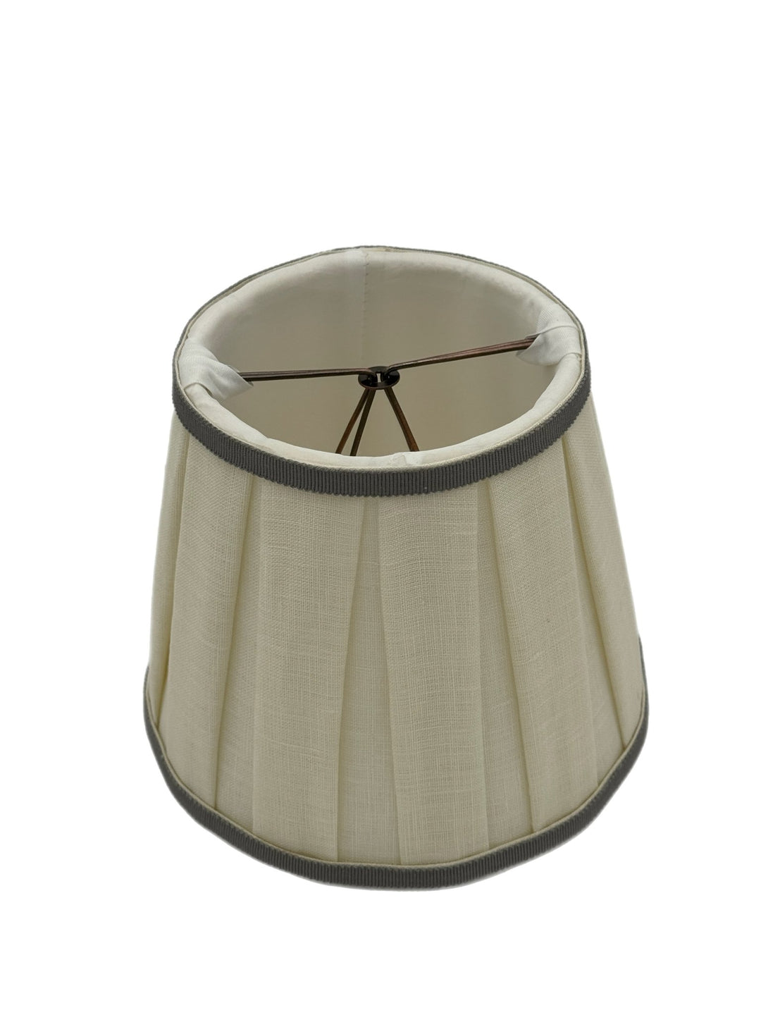 Box Pleat Linen - Empire - Chandelier Shade - Lux Lamp Shades