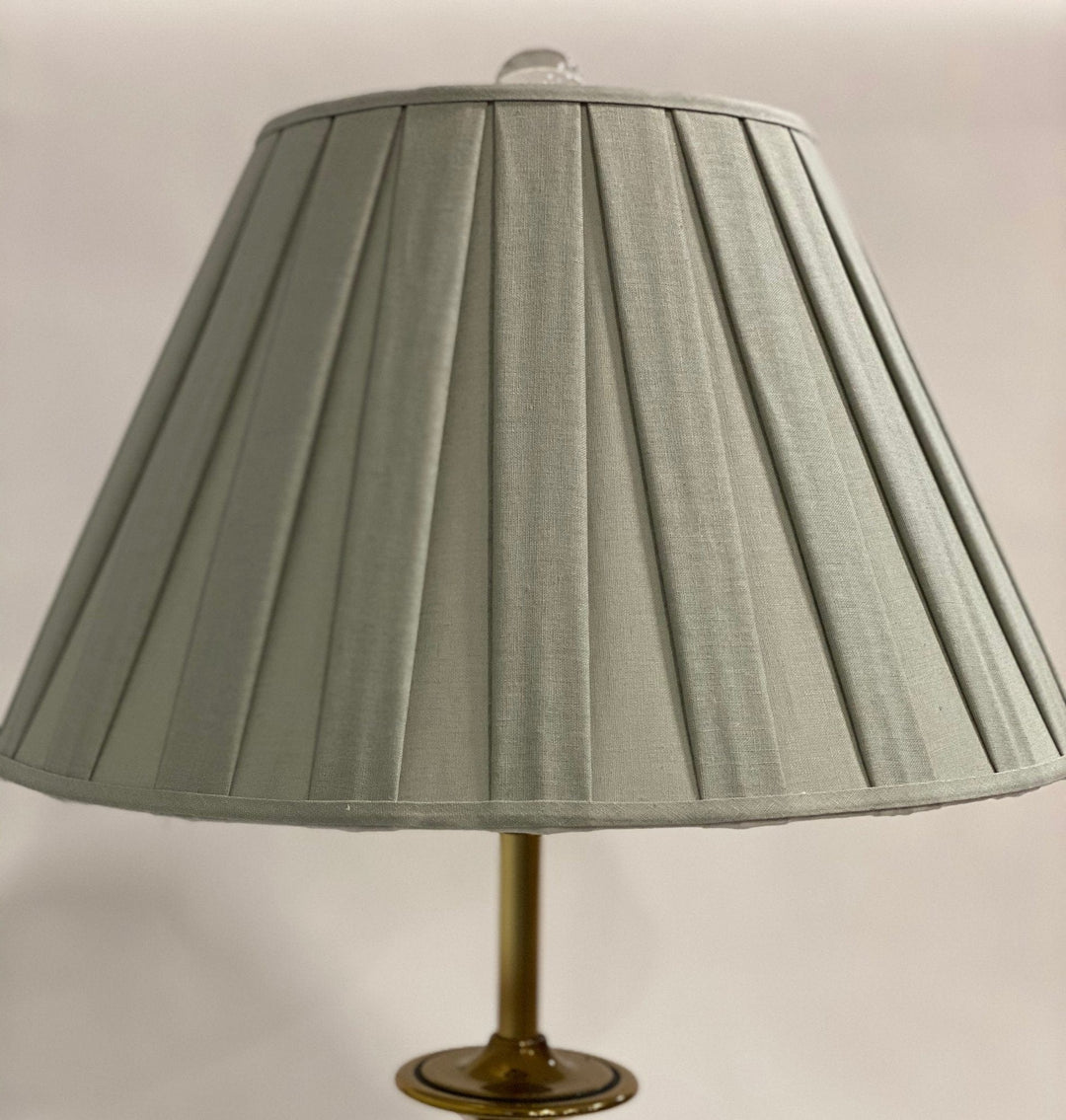 Box Pleat Linen - Lambs Ear linen - Lux Lamp Shades