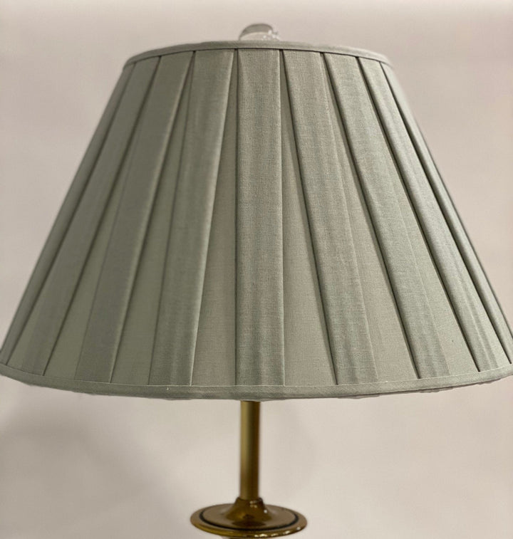 Box Pleat Linen - Lambs Ear linen - Lux Lamp Shades
