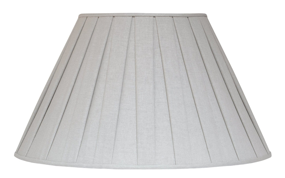 Box Pleat Linen - Lambs Ear linen - Lux Lamp Shades