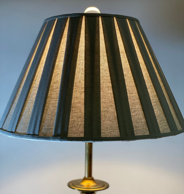 Box Pleat Linen - Lambs Ear linen - Lux Lamp Shades