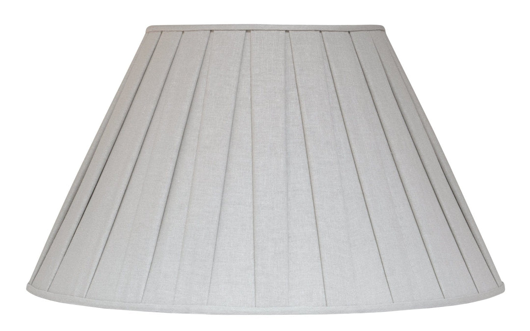 Box Pleat Linen - Lambs Ear linen - Lux Lamp Shades