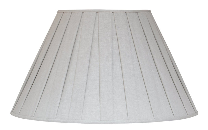 Box Pleat Linen - Lambs Ear linen - Lux Lamp Shades