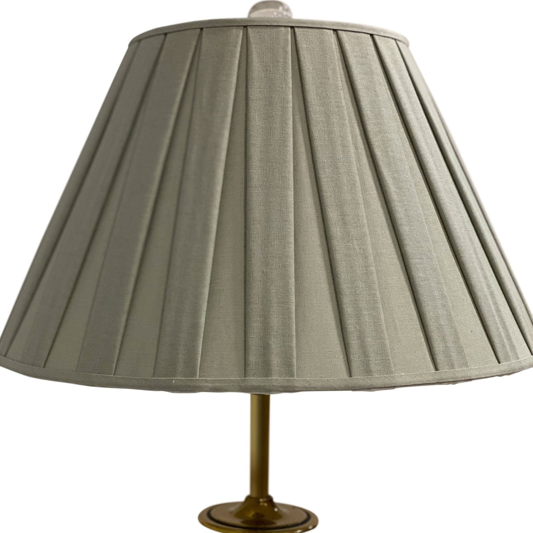 Box Pleat Linen - Lambs Ear linen - Lux Lamp Shades