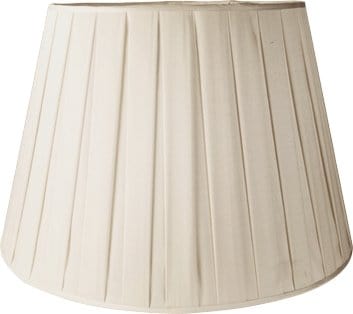 Box Pleat Silk Drum - Lux Lamp Shades