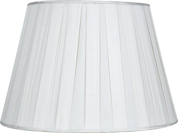 Box Pleat Silk Drum - Lux Lamp Shades